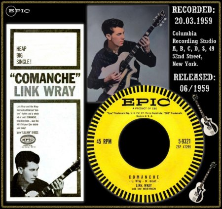 LINK WRAY AND THE WRAYMEN - COMANCHE