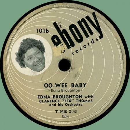 EDNA BROUGHTON - R and B aus 1948