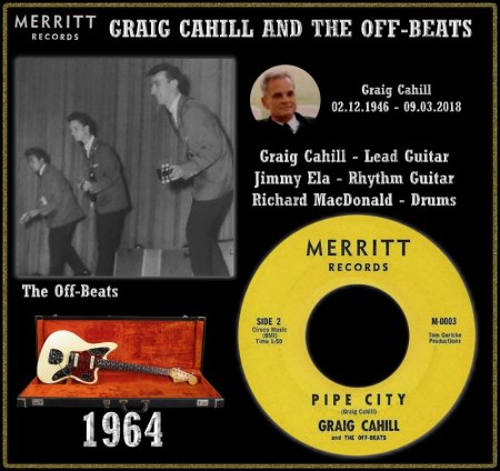 GRAIG CAHILL AND THE OFF-BEATS - PIPE CITY