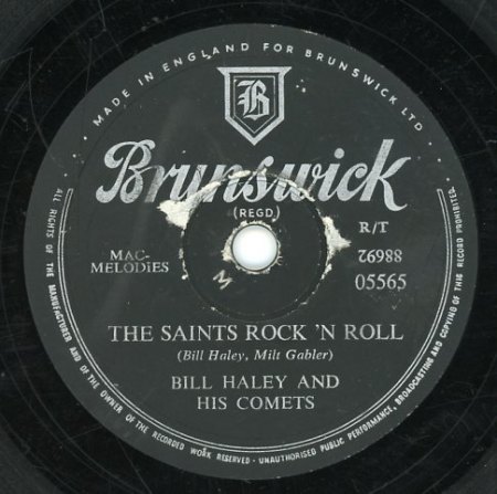 Bill Haley 78'er Brunswick (England)