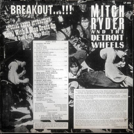 MITCH RYDER & the Detroit Wheels
