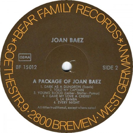 JOAN BAEZ