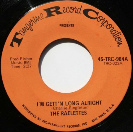 THE RAELETS / THE RAELETTES