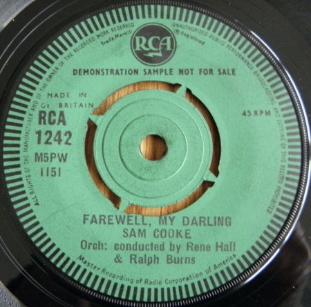 Sam Cooke - UK RCA Single