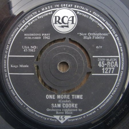 Sam Cooke - UK RCA Single