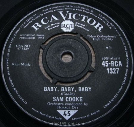 Sam Cooke - UK RCA Single