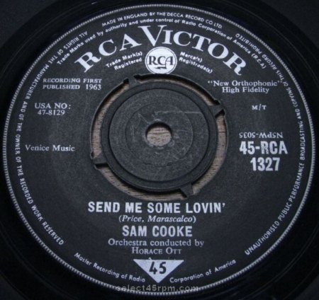 Sam Cooke - UK RCA Single