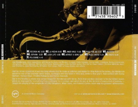 JOE HENDERSON - sax -