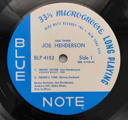 JOE HENDERSON - sax -