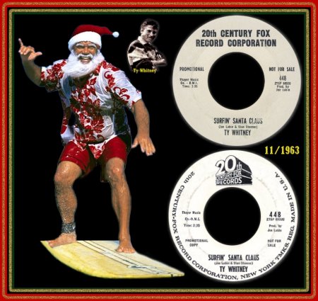 TY WHITNEY - SURFIN' SANTA CLAUS