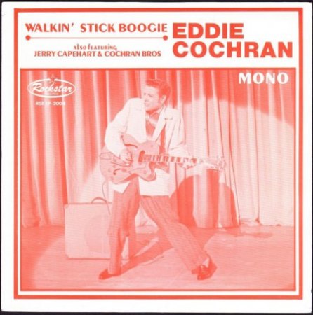 Eddie Cochran EP´s auf UK Rockstar Label