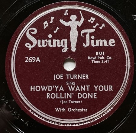 Joe Turner auf 78rpm