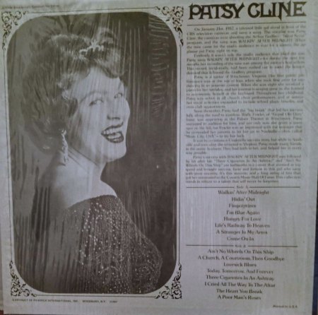 PATSY CLINE