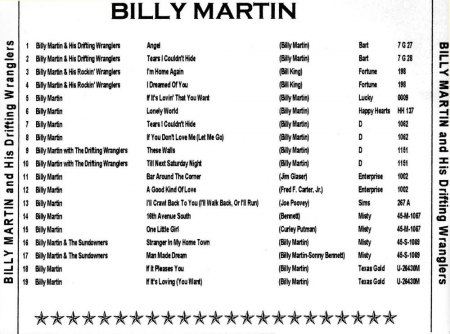 BILLY MARTIN