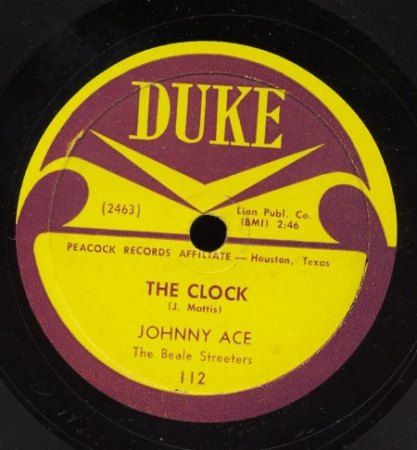 The Clock - Johnny Ace + Billy Barlow
