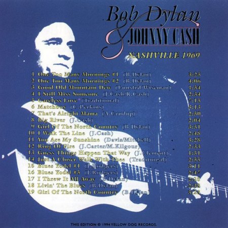 JOHNNY CASH & BOB DYLAN