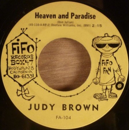 JUDY BROWN