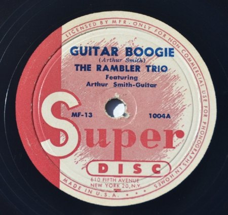 RAMBLER TRIO FEAT. ARTHUR SMUTH