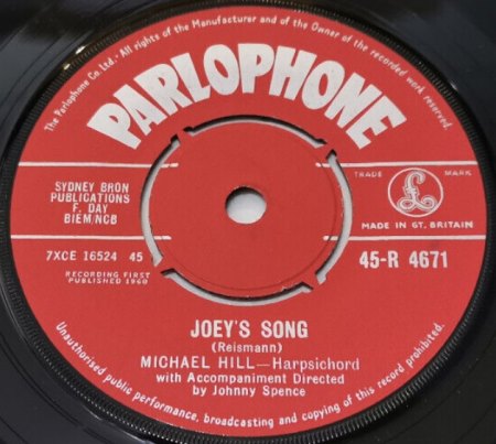 JOEY'S SONG
