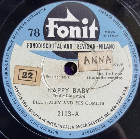 BILL HALEY - auf Fonit in Italien