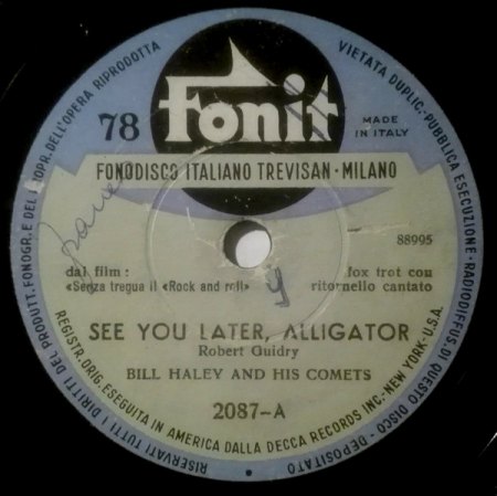 BILL HALEY - auf Fonit in Italien