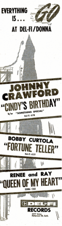 Johnny Crawford - DEL-FI records - 1962-05-05.png