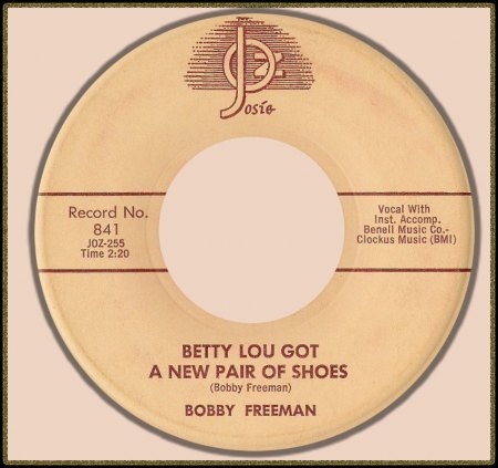BOBBY FREEMAN - BETTY LOU GOT A NEW PAIR OF SHOES_IC#003.jpg
