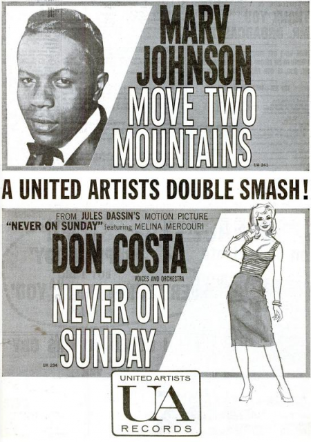 Marv Johnson - Don Costa - UA records - 1960-08-29.png
