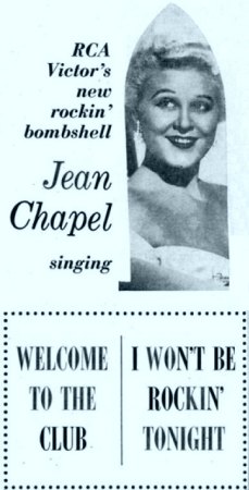 Jean Chapel_Welcome To The Club_I Won't Be Rockin' Tonight_BB-561013.jpg