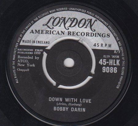 BOBBY DARIN - 45-HLK 9086 -B- Down with love.jpg