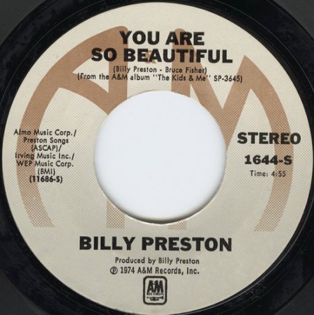 Preston, Billy - You ar so beautiful (AM).jpg