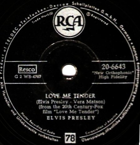 Presley,Elvis04Love me Tender RCA Victor 20-6643 dtsch Love me Tender.jpg