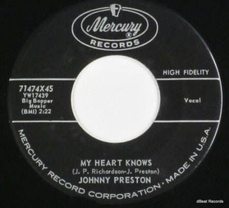 JOHNNY PRESTON - My heart knows -B3-.jpg
