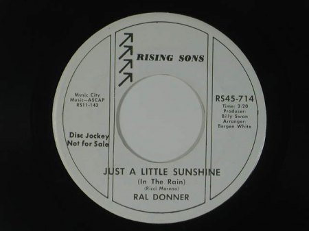 RAL DONNER - Just a littel sunshine -B3 - Promo.jpg
