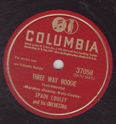 Cooley,Spade13Three Way Boogie Columbia 37058.jpg
