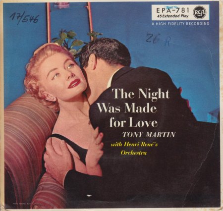 TONY MARTIN-EP - The night was made for love - CV VS -.jpg