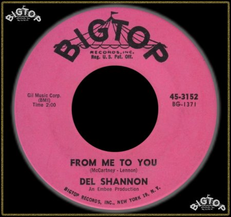 DEL SHANNON - FROM ME TO YOU_IC#002.jpg