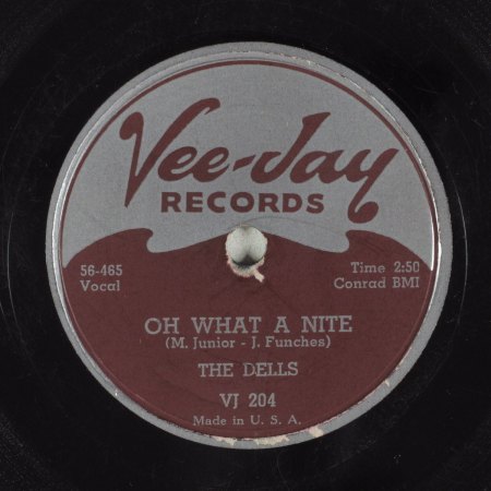THE DELLS - Oh what a nite -A-.JPG