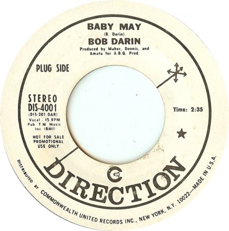 Darin,Bobby41Direction 4001 Baby May.jpg